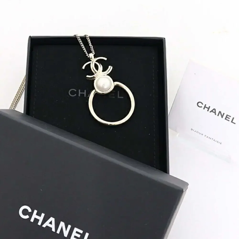 CHANEL Gold Necklace